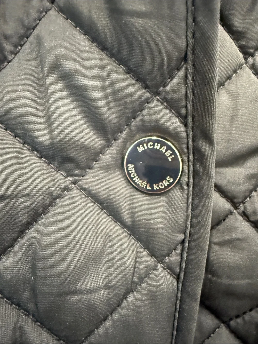 Women’s Michael Kors Quilted Olive Green Puffer Jacket